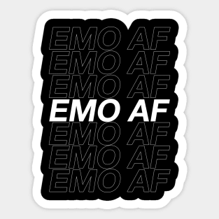 Thanks For Being Emo Sticker